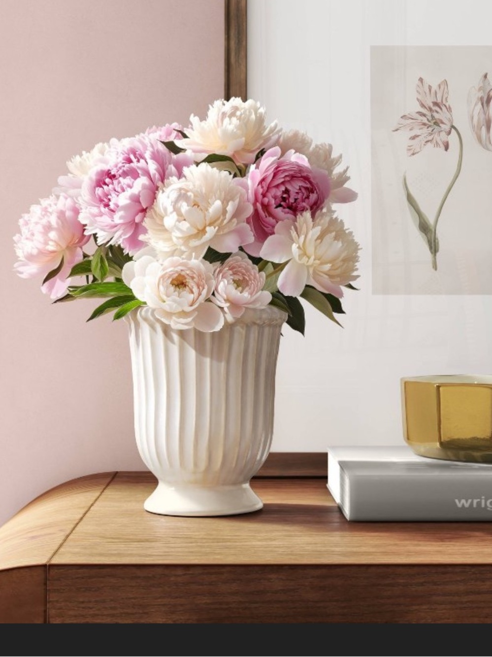 Beaded Ceramic Decorative
Vessel - Threshold™